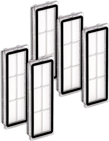 (5 Pack) Premium HEPA Filter Replacement Compatible with Dreame L10S Ultra, L10S Pro, L10 Ultra, Z10 Pro, S10, S10 PRO, S10 plus Robot Vacuum, Washable & Reusable