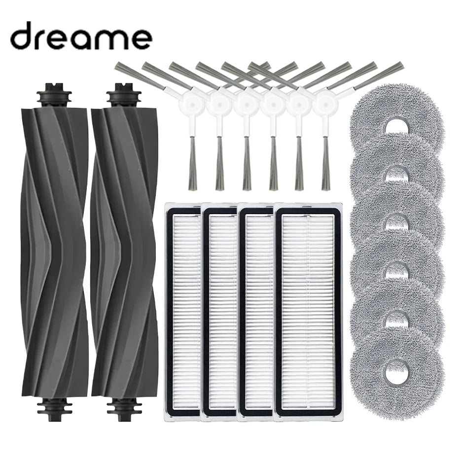 Dreame Bot L10 Prime / L10S Pro / L10 Pro Parts Accessories Main Brush Side Brush Hepa Filter Mop Cloth Replacement Spare