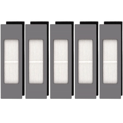 (5 Pieces) HEPA Filter for Robot Vacuum Ecovacs DEEBOT OZMO 920 950 T8 AIVI M...
